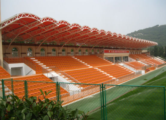 качество  Q355B / Q235B  Customized Steel Space Frame Structure Building Sport Stand завод