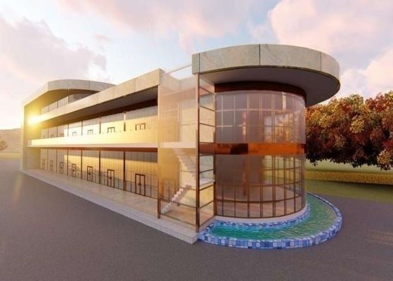 Структура Decoiling стального полуфабрикат супермаркета торгового центра изготовленная на заказ стальная