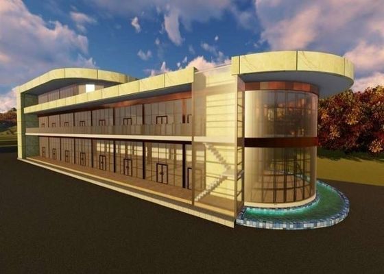 Структура Decoiling стального полуфабрикат супермаркета торгового центра изготовленная на заказ стальная