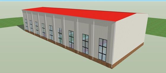 Windproof светлая стальная структура Hall собирает облегченное ISO9001
