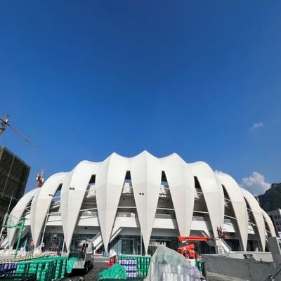 Спортзал здания металла Recyclable ржавчины стадиона стальной структуры анти- Prefab