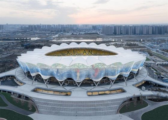Подгонянный спортзал стальной структуры строя облегченный высокий класс