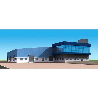 Конструкция рамки металла Prefab склада стальной структуры строя
