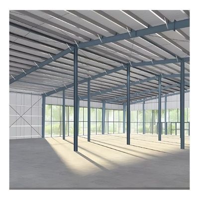 Сталь рамки космоса Q235 составляет огнеупорный Prefab склад структуры металла