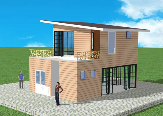 Квартира Prefab облегченной виллы света стальной структуры Q235 стальной двухшпиндельная