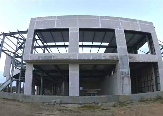 Промышленной стали GB здания железного каркаса гальванизировал выставочный зал стальной структуры