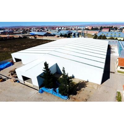 Здание каркаса полуфабрикатной мастерской стальной структуры промышленное огнеупорное
