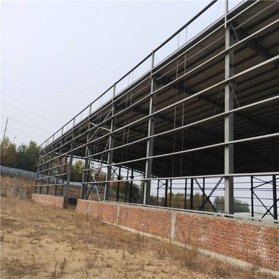 Огнеупорная рамка полуфабрикат ISO9001 мастерской стальной структуры большой пяди