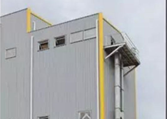 Гальванизированный Prefab промышленный GB железного каркаса мастерской стальной структуры