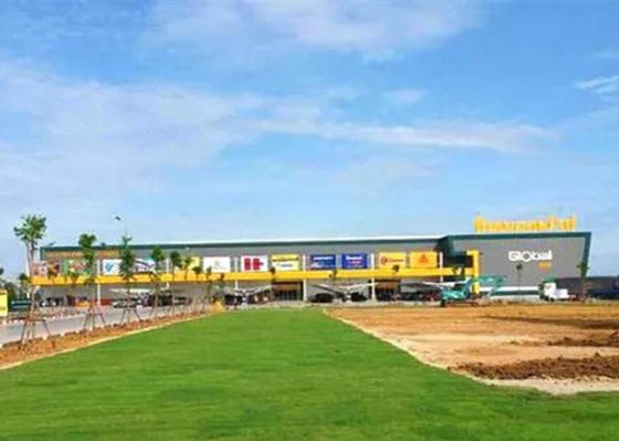 Prefab строительной конструкции железного каркаса Q355 Q235 коммерчески промышленный