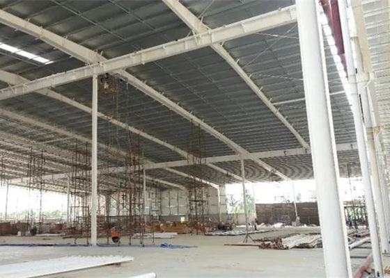 Prefab строительной конструкции железного каркаса Q355 Q235 коммерчески промышленный