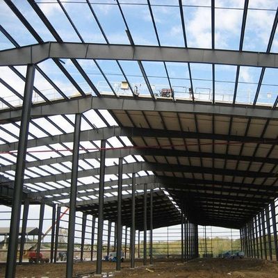 Гальванизированный Pre проектировал здания рамки металла придайте огнестойкость прочному
