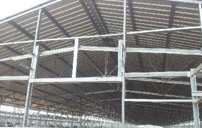 Дом свиньи стальной структуры OEM/ODM придает огнестойкость Prefab сельскохозяйственным строительствам