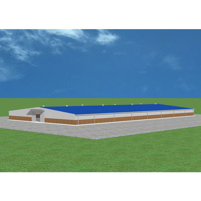 Конструкция рамки металла Prefab склада стальной структуры строя