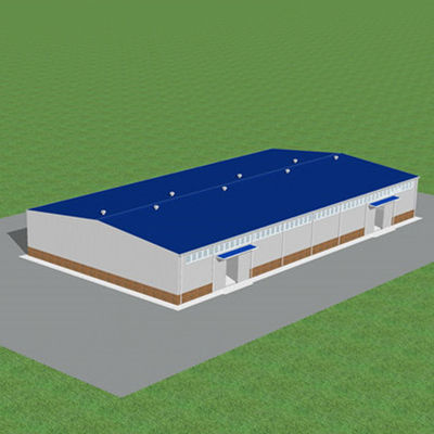 Промышленное Prefab здание конструкции рамки склада стальной структуры