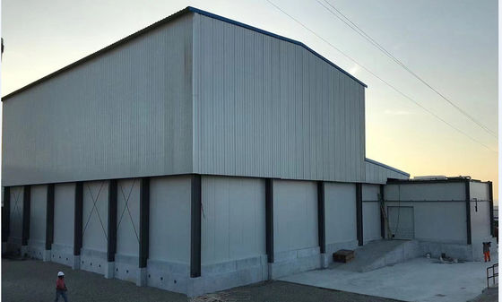 Хранение Prefab легковеса промышленного здания стальной структуры стальное