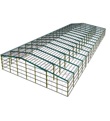 Подгонянный склад алюминиевых/PVC Windows стальной структуры с Purlin раздела C/Z
