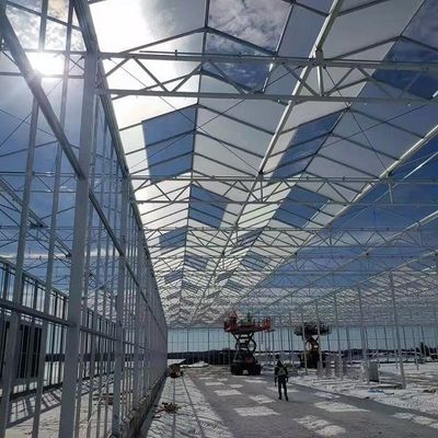 Парника культуры культивирования овоща засаживать Soilless стеклянного разнослоистый