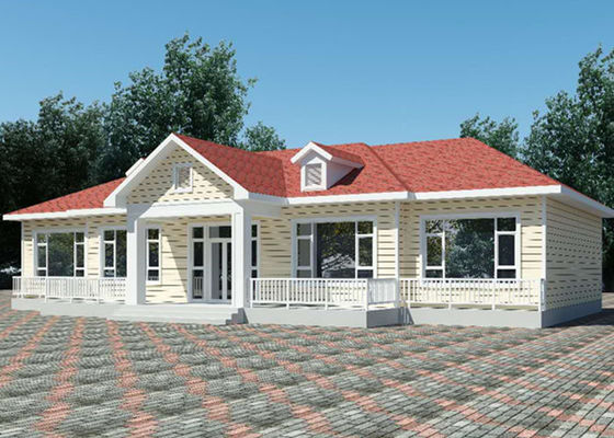 Облегченный жилой дом Prefab ISO9001 стальной структуры Q355