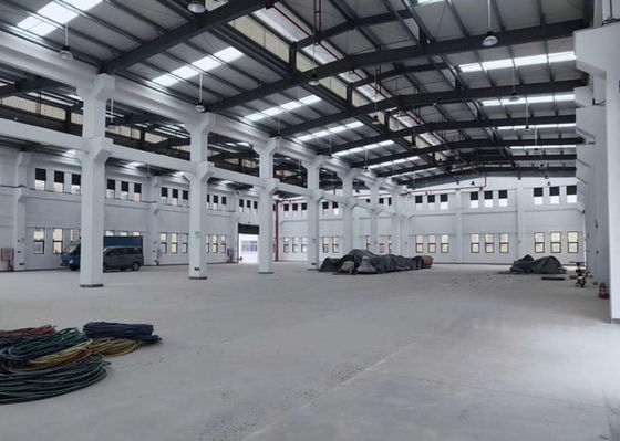 Здание железного каркаса Prefab склада структуры конструкции промышленное