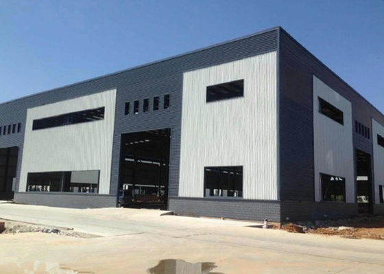 Здание железного каркаса Prefab склада структуры конструкции промышленное