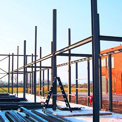 Портальная конструкция железного каркаса системы здания склада стальной структуры