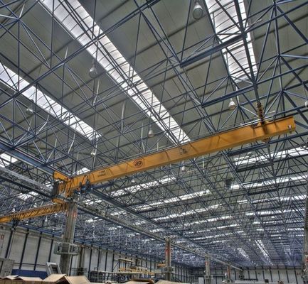 Здания железного каркаса склада стальной структуры К235/К355 полуфабрикат