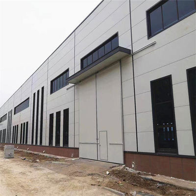 Мастерская изготовления рамки ангара стальной структуры индустрии Prefab стальная
