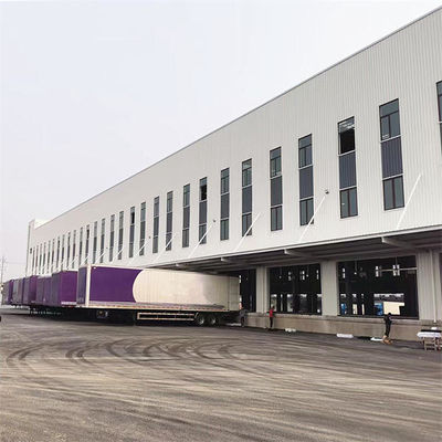 Мастерская изготовления рамки ангара стальной структуры индустрии Prefab стальная