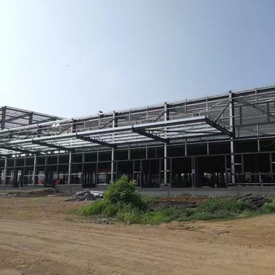 Легкая стальная конструкция Склад Предварительно сконструированный промышленный сарай