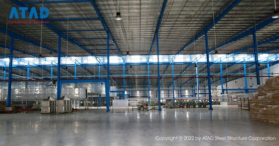 Цех переработки и производства металлоконструкций из стали повышенной сложности