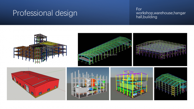 Зданий склада металла решетки пядь ISO9001 полуфабрикат большая 1