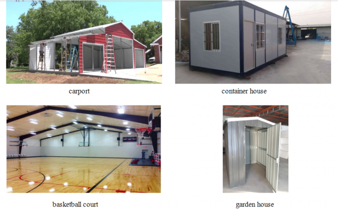 Структура железного каркаса датчика света изготовления склада стальной структуры 1